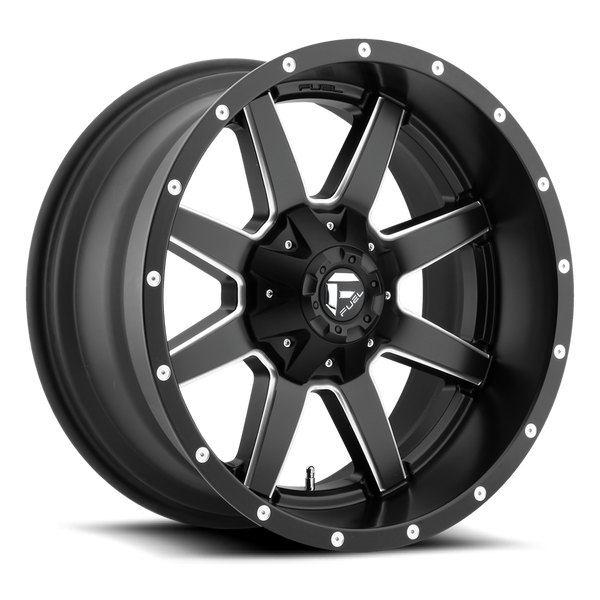 Fuel Off Road Model D538 MAVERICK Black & Milled 20X12