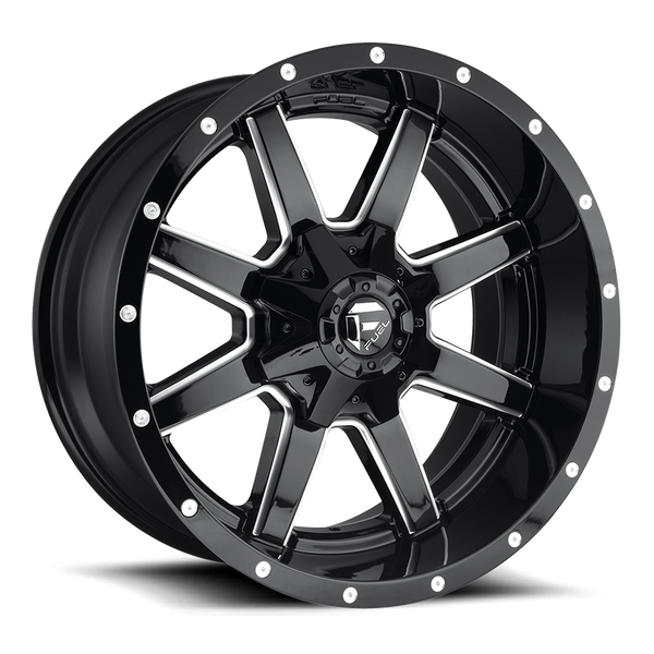 Fuel Off Road Model D610 MAVERICK Gloss Black 20X10