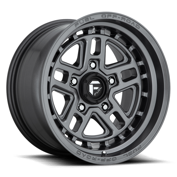 Fuel Off Road Model D668 NITRO 5 Matte Anthracite 17x9
