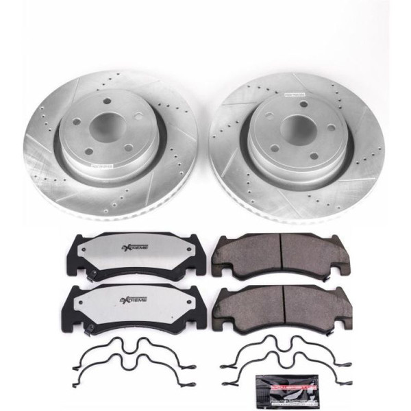 Power Stop 05-06 Dodge Ram 1500 Front Z36 Truck & Tow Brake Kit - K2194-36