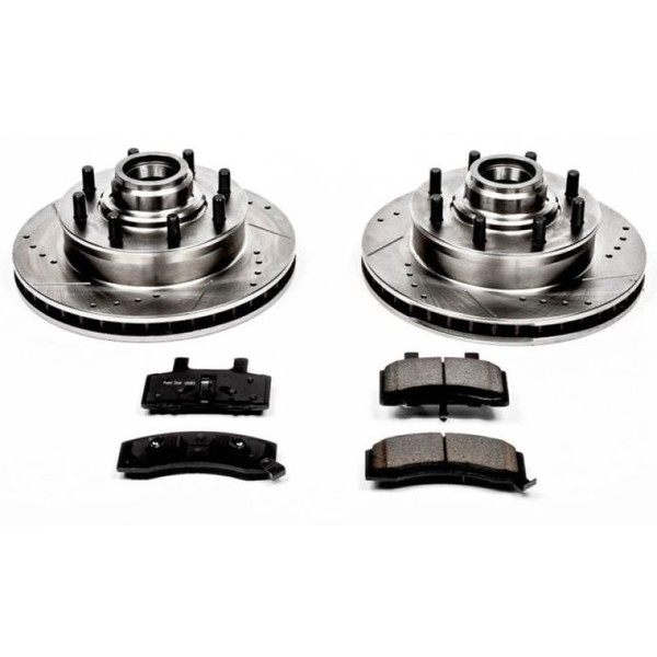 Power Stop 96-02 GMC Savana 3500 Front Z23 Evolution Brake Kit - K2947
