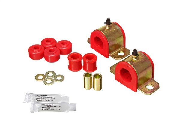 Energy Suspension 91-97 Toyota Land Cruiser FJ80 Rear Sway Bar Bushing Set 25mm - Red - 8.5148R