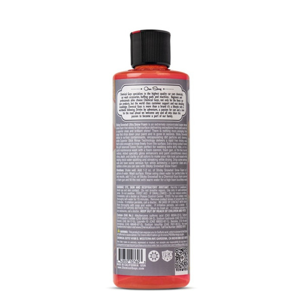 Chemical Guys Sticky Snowball Snow Foam Auto Wash - 16oz - CWS21516