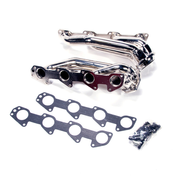 BBK 05-15 Dodge Challenger Charger 5.7 Hemi Shorty Tuned Length Exhaust Headers - 1-3/4 Chrome - 4012
