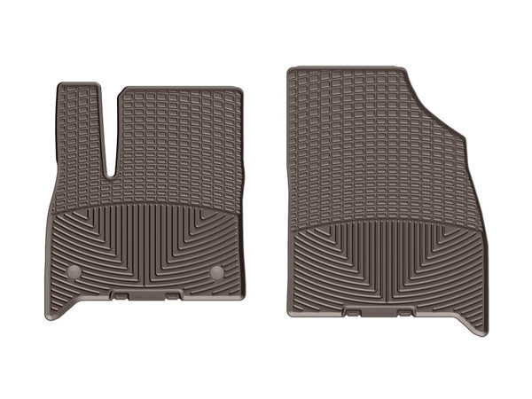 WeatherTech 2018+ Buick Enclave Front Rubber Mats - Cocoa - W499CO