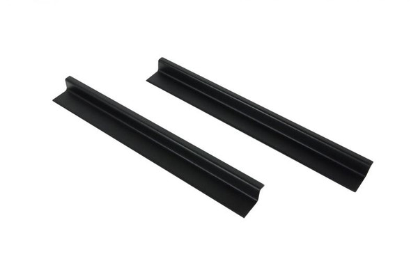 Kentrol 07-18 Jeep Wrangler JK Entry Guards Pair 2 Door - Textured Black - 80584