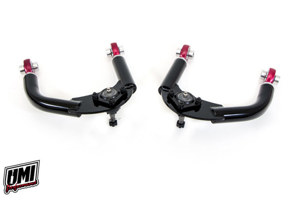 UMI Performance 93-02 GM F-Body Upper A-Arm Adj. Drag CrMo - Black - 2316-B