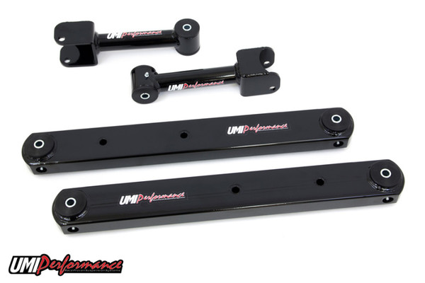 UMI Performance 78-88 GM G-Body Rear Control Arm Kit Fully Boxed Lowers - 302116-B