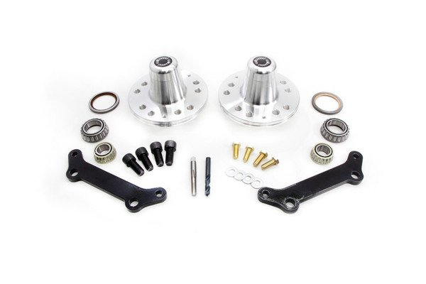 UMI Performance 78-88 GM G-Body C5/C6 Front Brake Conversion Hubs Bearings Bracket Kit - 304647