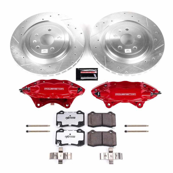 Power Stop 09-15 Cadillac CTS Rear Z26 Street Kit w/Cals - KC3019A-26