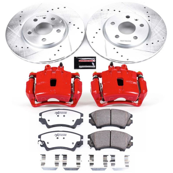 Power Stop 10-11 Saab 9-5 Front Z26 Street Kit w/Cals - KC3031-26