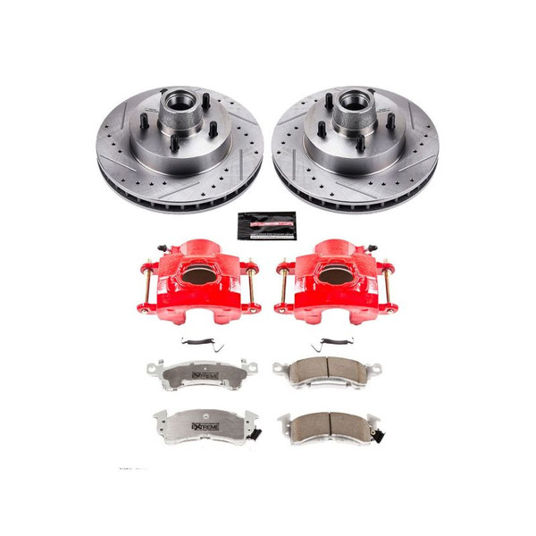 Power Stop 93-96 Cadillac Fleetwood Front Z26 Street Kit w/Cals - KC4539-26