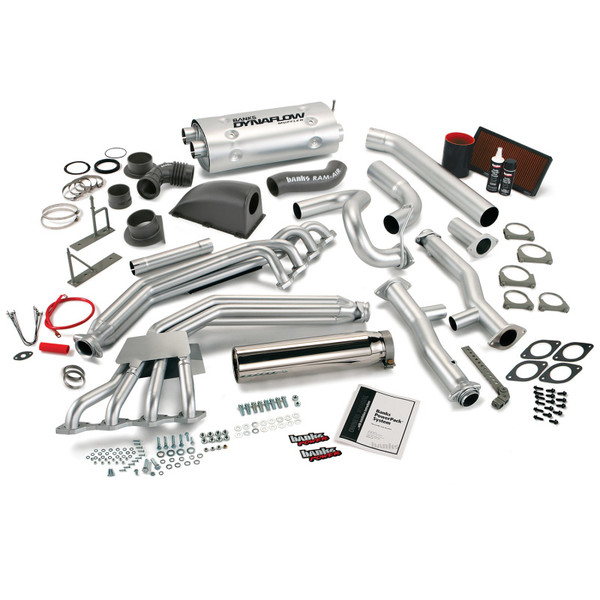 Banks Power 04-05 GM 8.1 Mh-W20/22 (R-Exit) PowerPack System - 49561