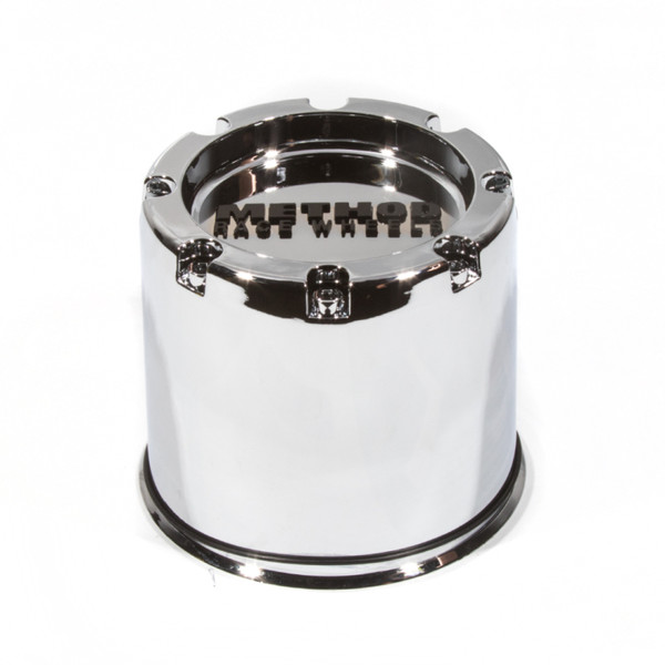 Method Cap 1524 - 83mm - Chrome - Push Thru - CP-1524B89-C1