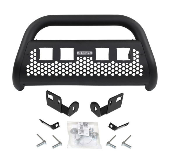 Go Rhino 03-06 Chevy 1500/2500 LD RC2 LR 4 Lights Complete Kit w/Front Guard + Brkts - 55054T