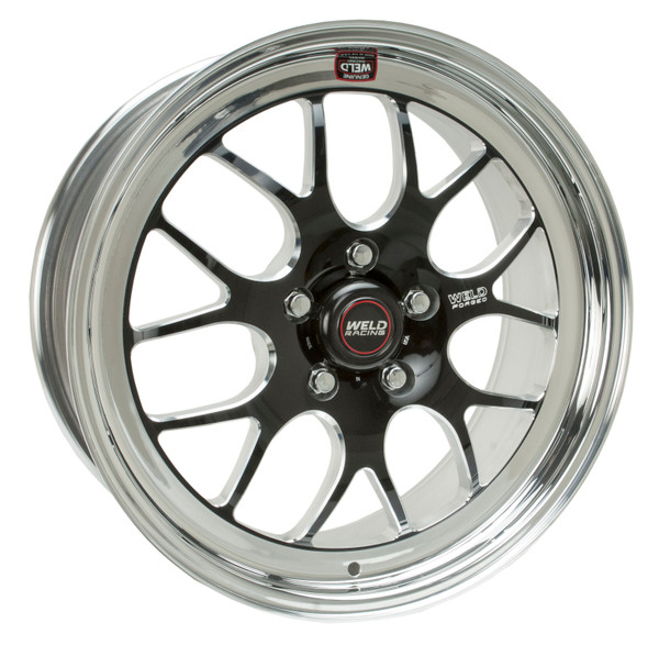 Weld S77 18x8 / 5x4.5 BP / 4.7in. BS Black Wheel (Medium Pad) - Non-Beadlock - 77MB8080A47A
