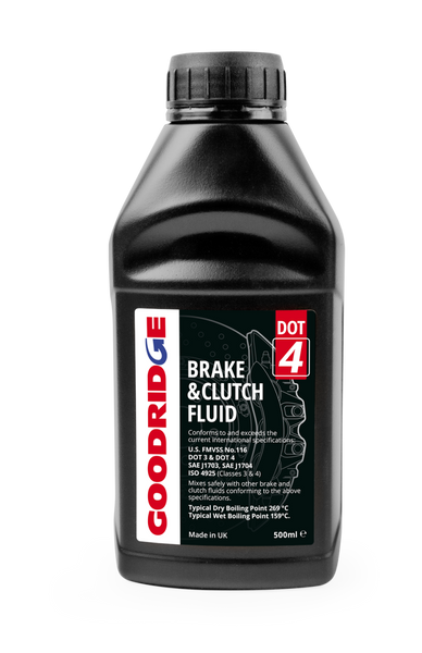 Goodridge 500ML Performance Dot 4 Brake Fluid - Single - BF20500