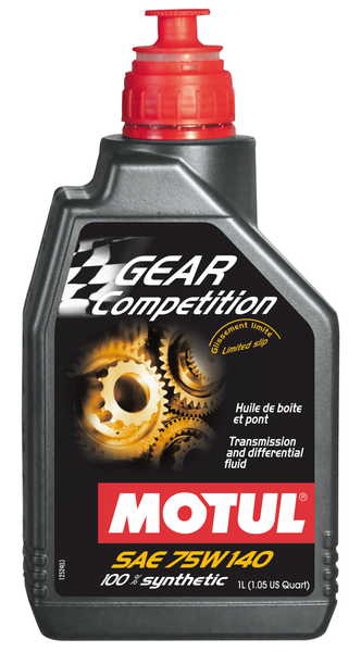 Motul 1L Transmision GEAR FF COMP 75W140 (LSD) - Synthetic Ester - 105779