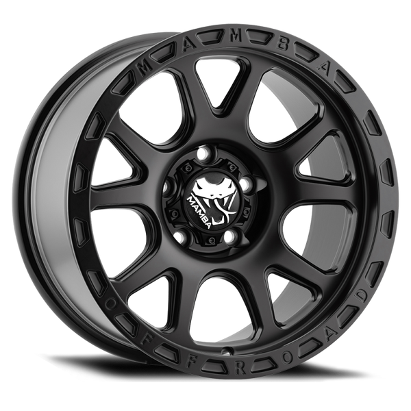 Mamba M27 18x9 5x127 ET12 Matte Black - M278973N125