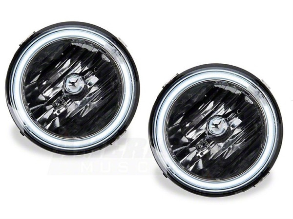 Raxiom 05-12 Ford Mustang GT LED Halo Fog Lights (Chrome) - 49133