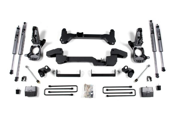 Zone Offroad 01-10 GM C2500 HD 6in Suspension Lift - Fox - ZONC5F