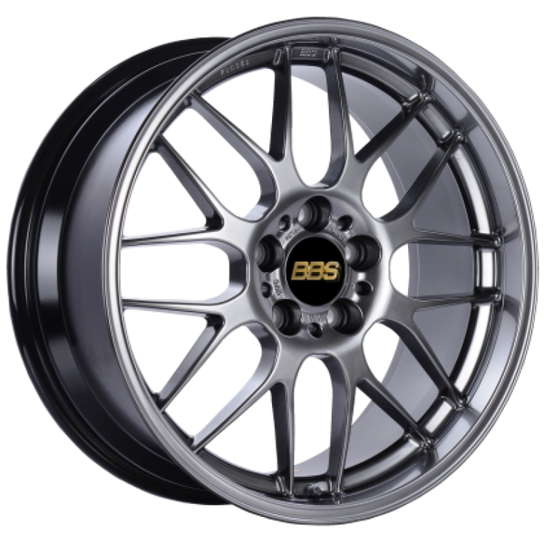 BBS RG-R 19x10 5x114.3 ET38 Diamond Black Wheel - 82mm PFS Required - RG757HDBK