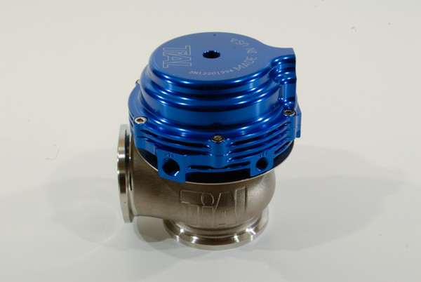 TiALSport MVR Wastegate 44mm 14.5 PSI w/V-Band Clamps - Blue - 003540