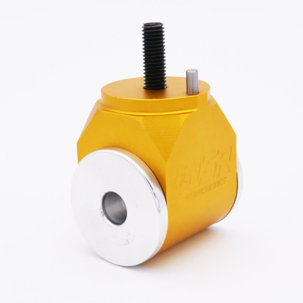 ISR Performance Billet Engine Mount Set with Solid Bushings - Nissan 350Z/G35 Z33 - IS-EMK-Z33-S