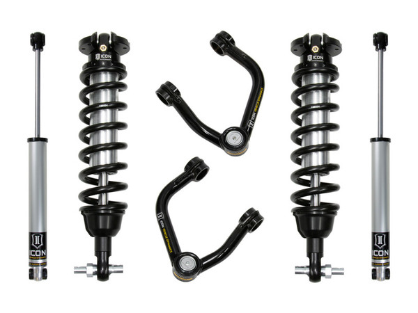 ICON 19-21 Ford Ranger 0-3.5in Stage 2 Suspension System w/ Tubular UCA Alum Knuckle - K93202TA