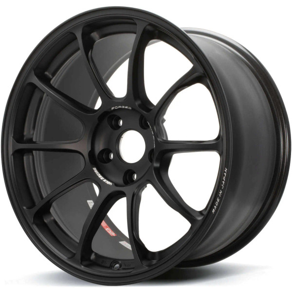 VOLK  ZE40 MATTE BLACK  18X9.5 +22MM / BP 5x114.3 (5x4.5)