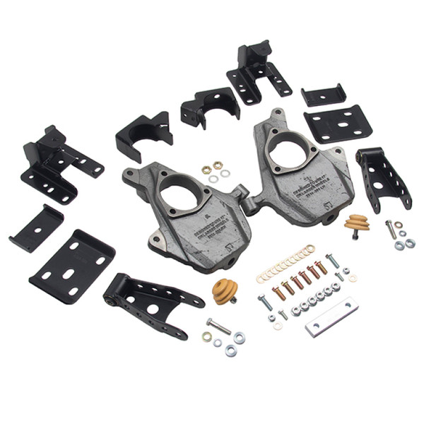 Belltech LOWERING KIT 16.5-17 Chevy Silverado Standard Cab 2WD 3-4F / 5-6R - 1012