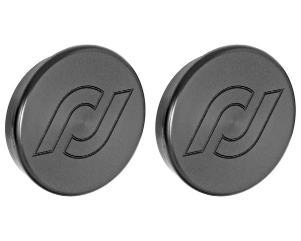 RockJock JL/JT Frame Rail Plugs Frame Behind Front Axle Centerline CNC Machined Black Delrin - RJ-600000-103