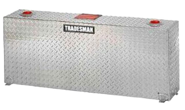 Tradesman Aluminum Vertical Liquid Storage Tank (37 Gallon Capacity) - Brite - 3337