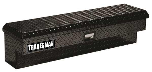 Tradesman Aluminum Side Bin Truck Tool Box (60in.) - Black - 79760