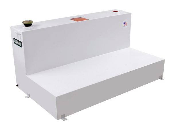 Tradesman Steel L-Shape Liquid Storage Tank - White - 83510T