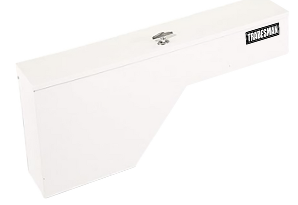 Tradesman Steel Fender Well Truck Tool Box - White - 88230
