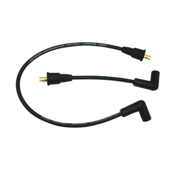 Moroso 71-78 Harley-Davidson XL Solid Stainless Core Wire Set - Black - 27290