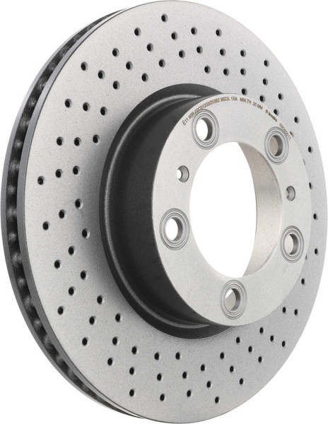 Brembo 04-08 Acura TL Front UV Coated Rotor - 09.D805.11