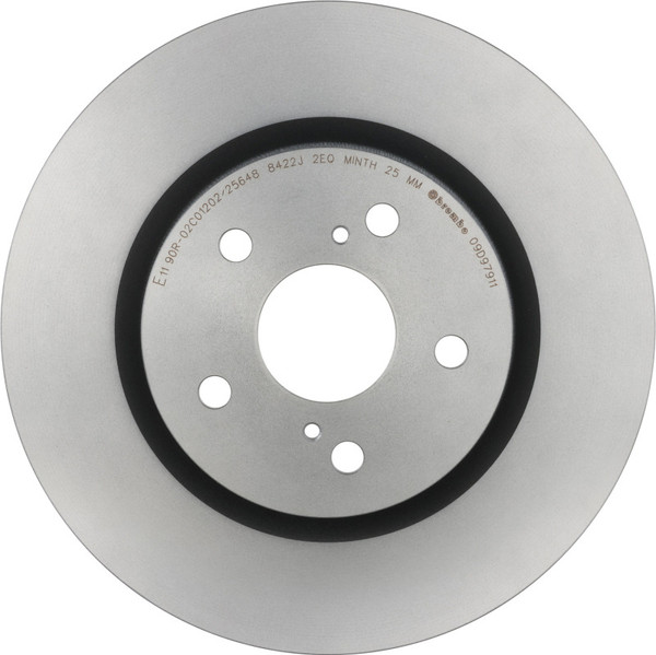 Brembo 2022 Volvo C40 Recharge/21-22 Volvo XC40 Recharge/16-22 Volvo XC90 Rear UV Coated Rotor - 09.D979.11