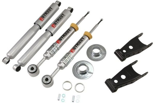 Belltech 09-13 Ford F150 (All Cabs) 4WD LOWERING KIT WITH SP SHOCKS (2in Rear Drop) - 977SP