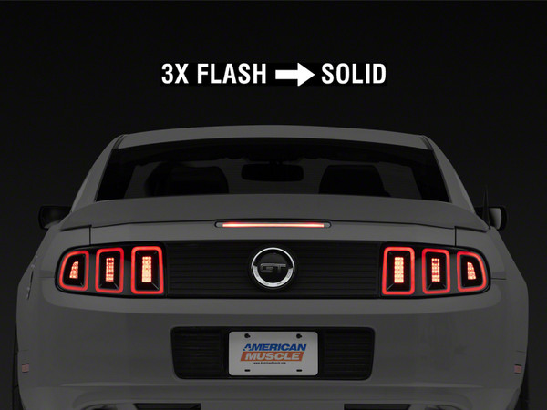 Raxiom 10-14 Ford Mustang Formula LED Third Brake Light- Light Smoked - 403982