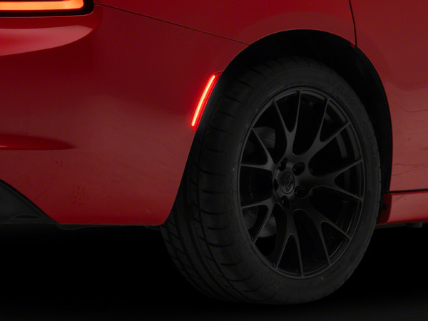 Raxiom 15-23 Dodge Charger Axial Series LED Rear Marker Lights- Red - CR17172