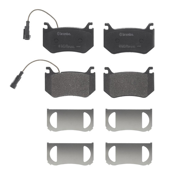Brembo 18-20 Alfa Romeo Giulia/ Alfa Romeo Stelvio Rear Low-Met Brake Pad - P23184