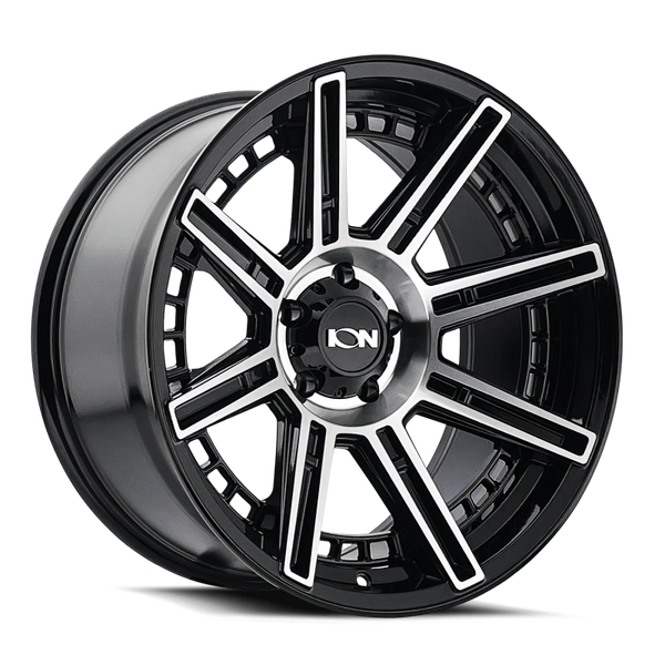 ION Type 149 20x10 / 5x127 BP / -24mm Offset / 78.1mm Hub Black/Machined Wheel - 149-2173B