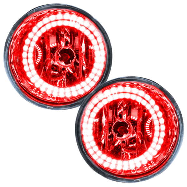 Oracle Lighting 04-07 Nissan Armada Pre-Assembled LED Halo Fog Lights -Red - 8176-003