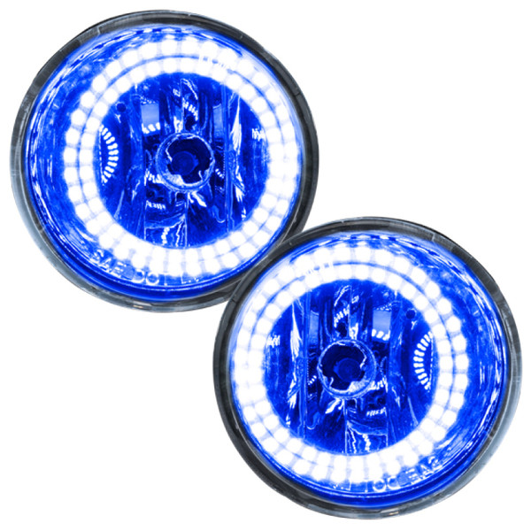 Oracle Lighting 04-15 Nissan Titan Pre-Assembled LED Halo Fog Lights -Blue - 8177-002
