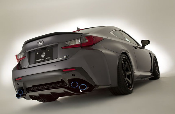 VARIS MAGNUM OPUS REAR DIFFUSER SYSTEM VER 1 FOR 2015-19 LEXUS RC-F [XC10] VALE-003