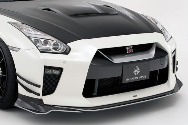 VARIS MAGNUM OPUS ’18 VERSION CARBON FRONT LIP SPOILER FOR 2017-19 NISSAN GT-R [R35] VANI-234
