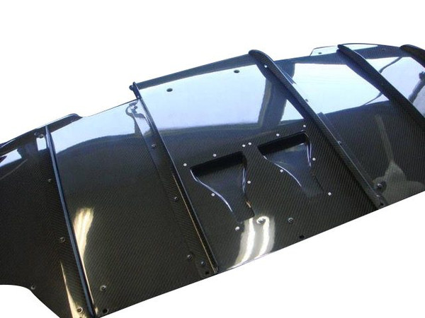 VRS CARBON REAR DIFFUSER SYSTEM 1 FOR 1999-2006 BMW M3 [E46] VAB-4608