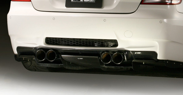 VRS REAR DIFFUSER SYSTEM 1 (HALF CARBON) FOR 2008-14 BMW M3 [E92] VAB-9207